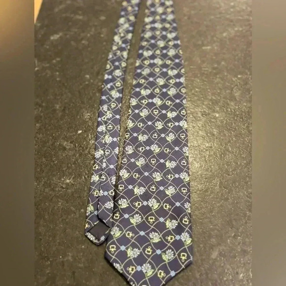 Francesco Borgio 100% Silk Tie - Picture 1 of 3